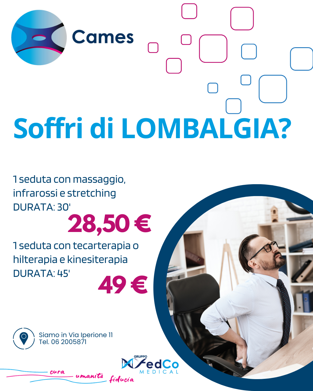 Percorsi terapeutici per la lombalgia