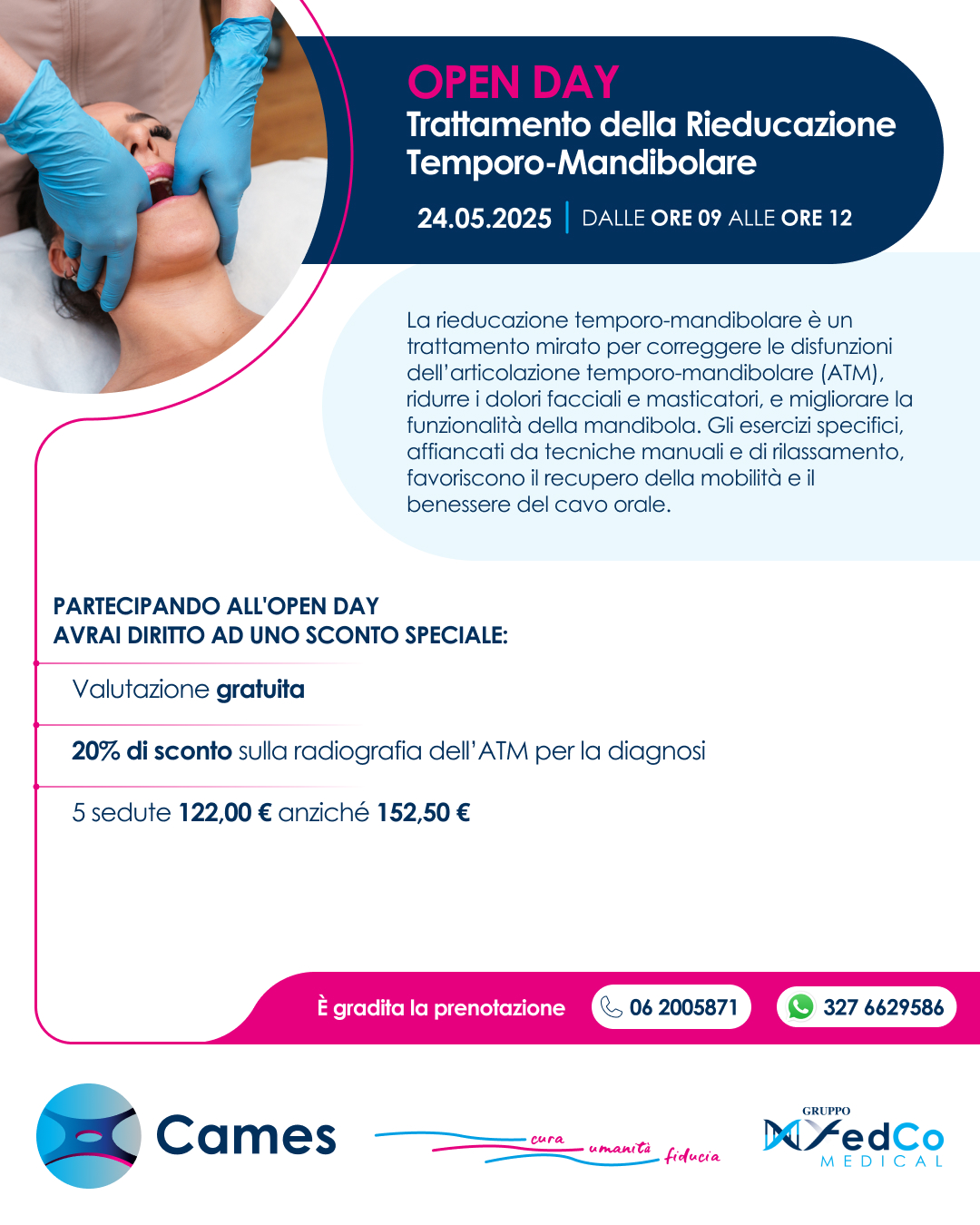 Open Day – Rieducazione Temporo-Mandibolare